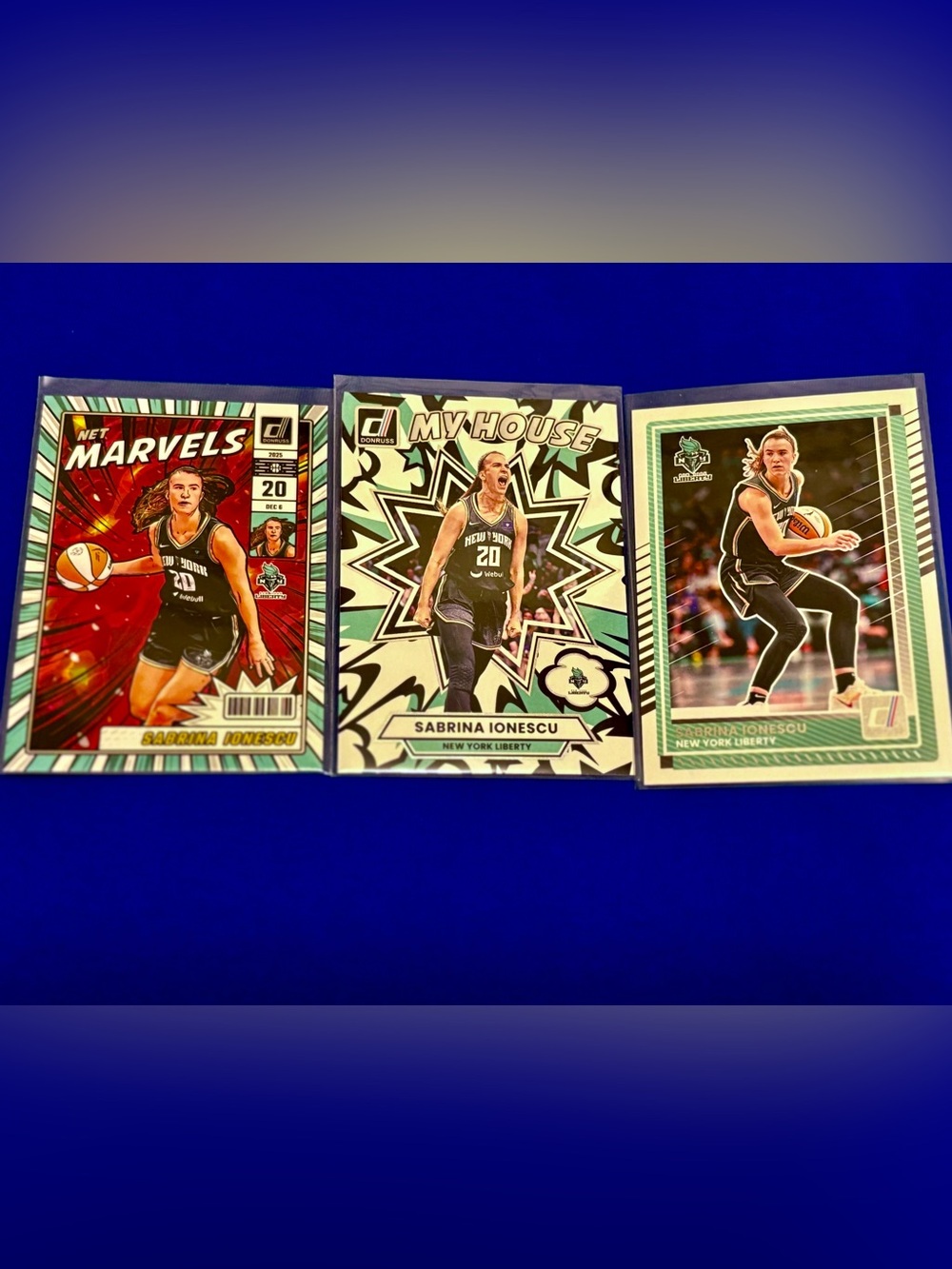 Sabrina  Ionescu Basketball Cards New York Liberty